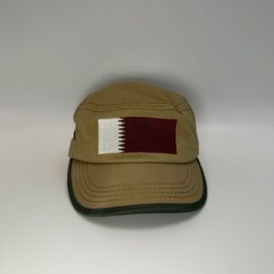Qatar Flag Patch Hat‎ Military Style Olive Green Cap Casual Everyday